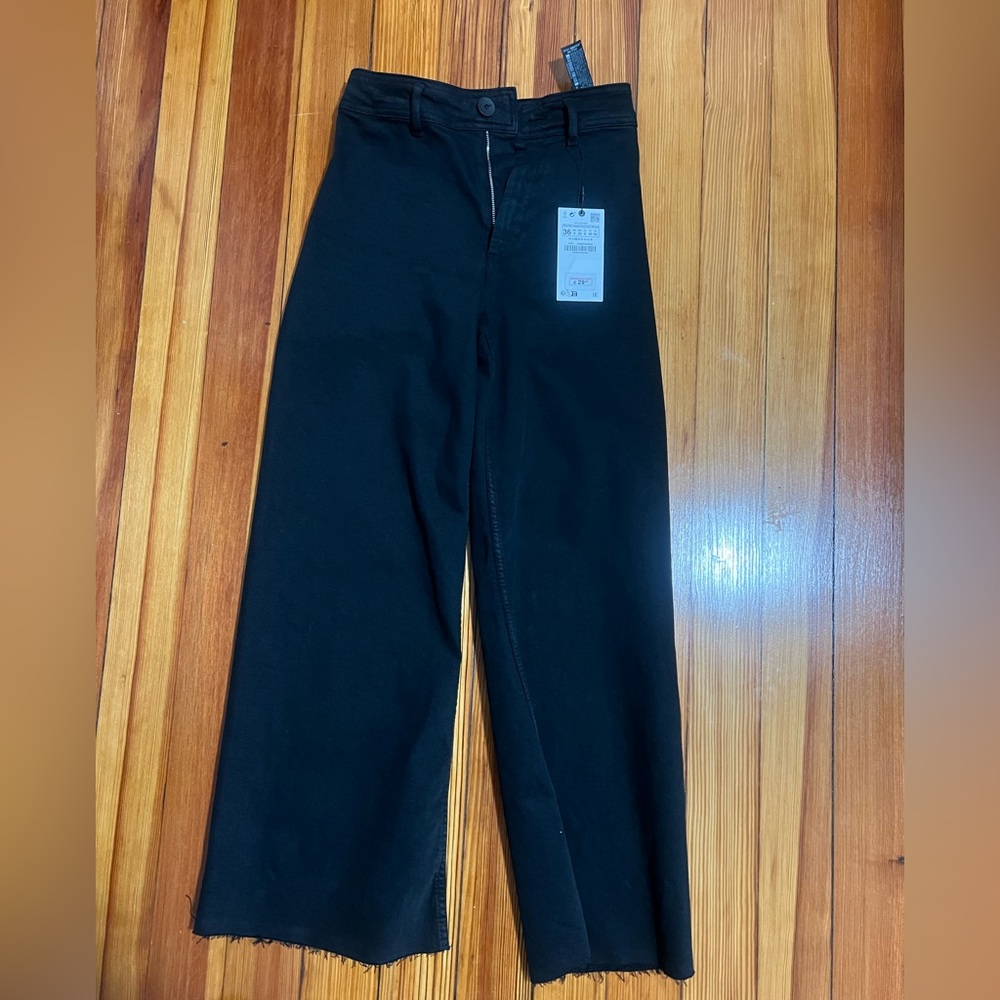 Zara black jeans new with tags